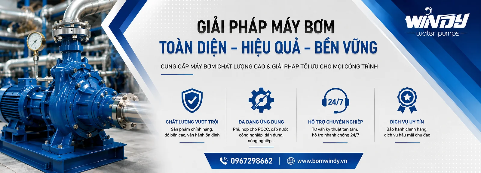 Máy bơm PCCC Windy