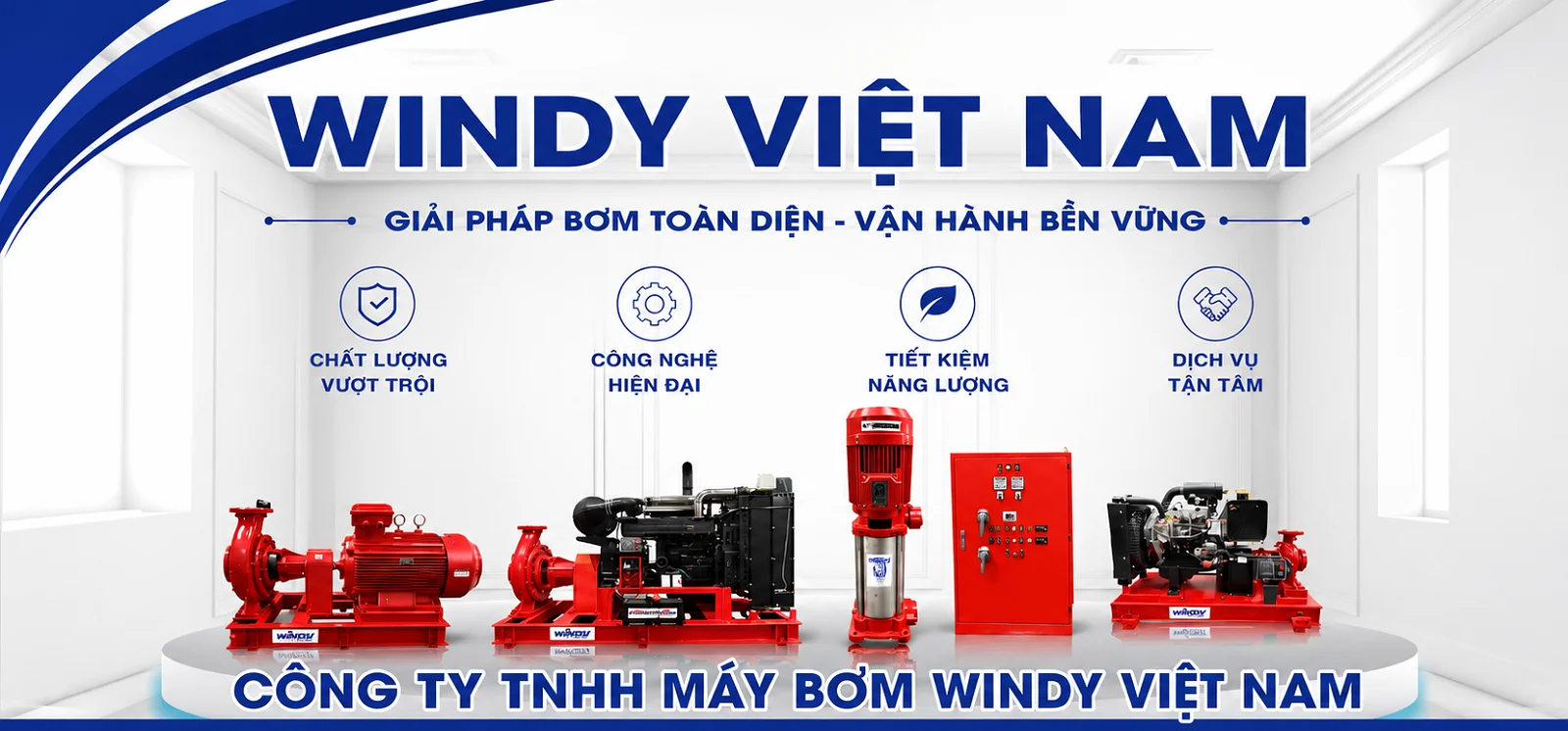 Máy bơm PCCC Windy