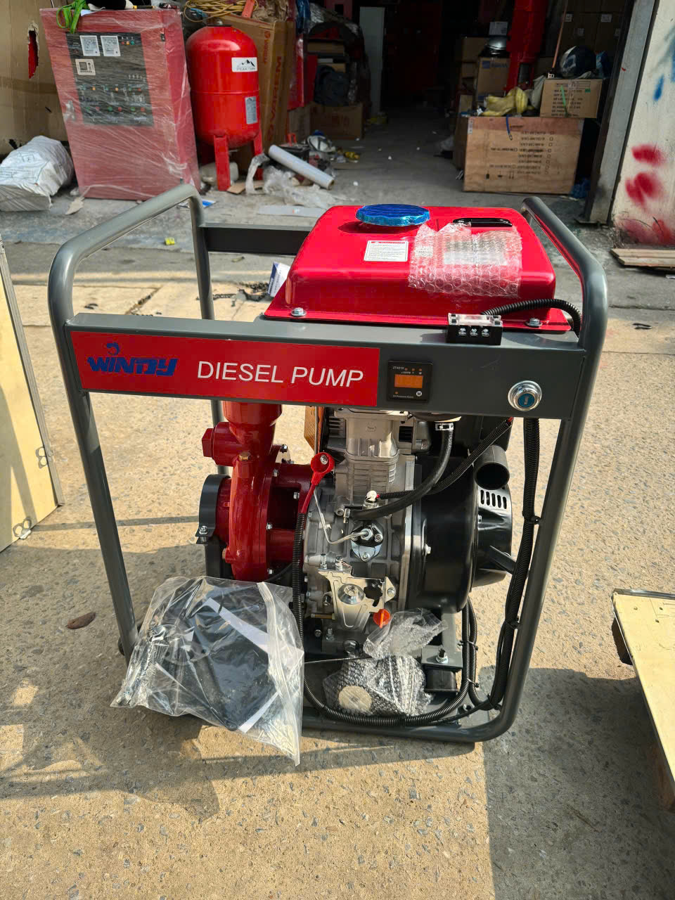Máy Bơm Chữa Cháy Khiêng Tay DIESEL Windy – Giải Pháp Hiệu Quả, Tiết Kiệm Chi Phí Cho Công Tác PCCC